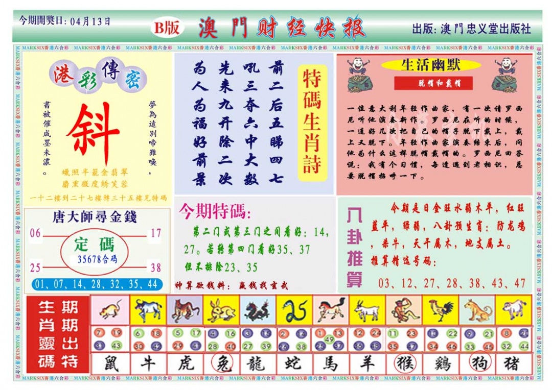 103期财经快报B[图]