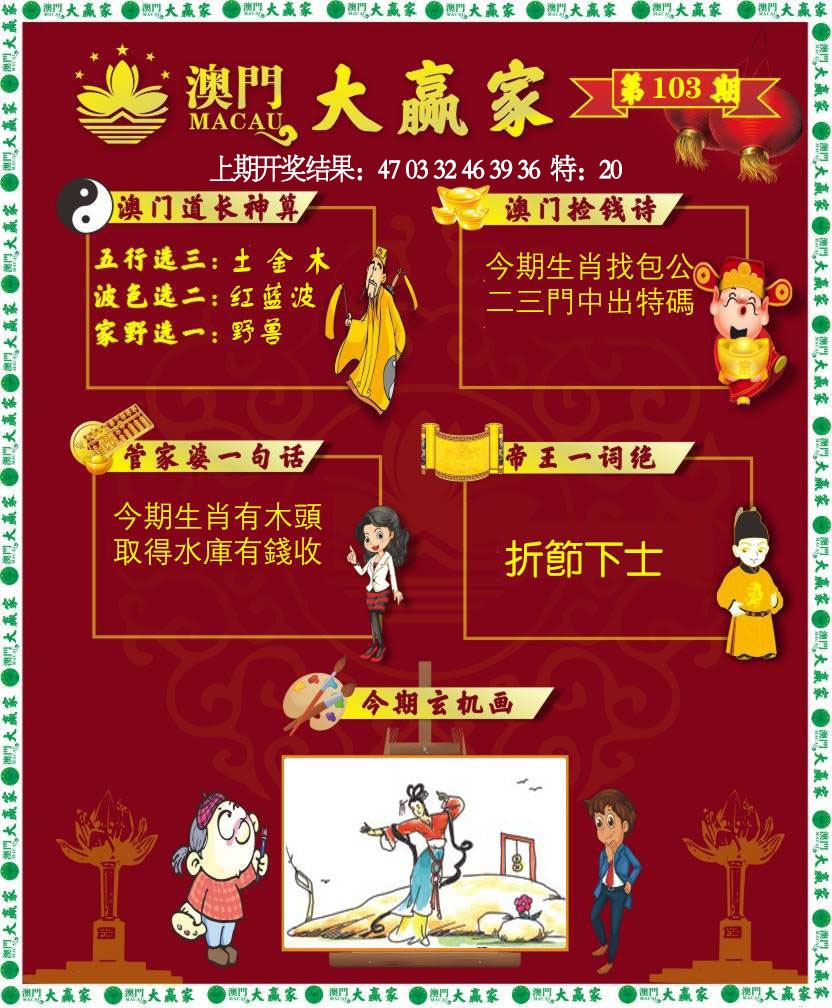 103期大赢家[图]